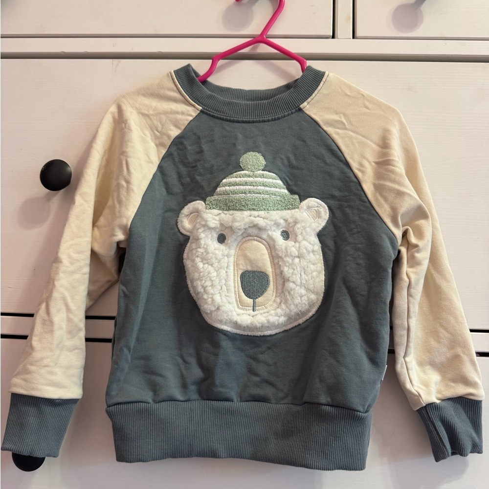 Little Sleepies Polar Bear 2T Swearshirt